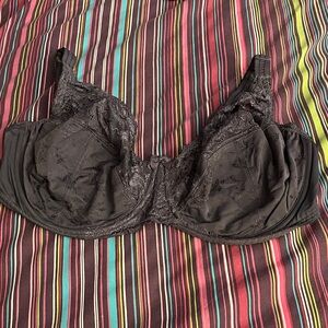 Elegant Black Lace Bra